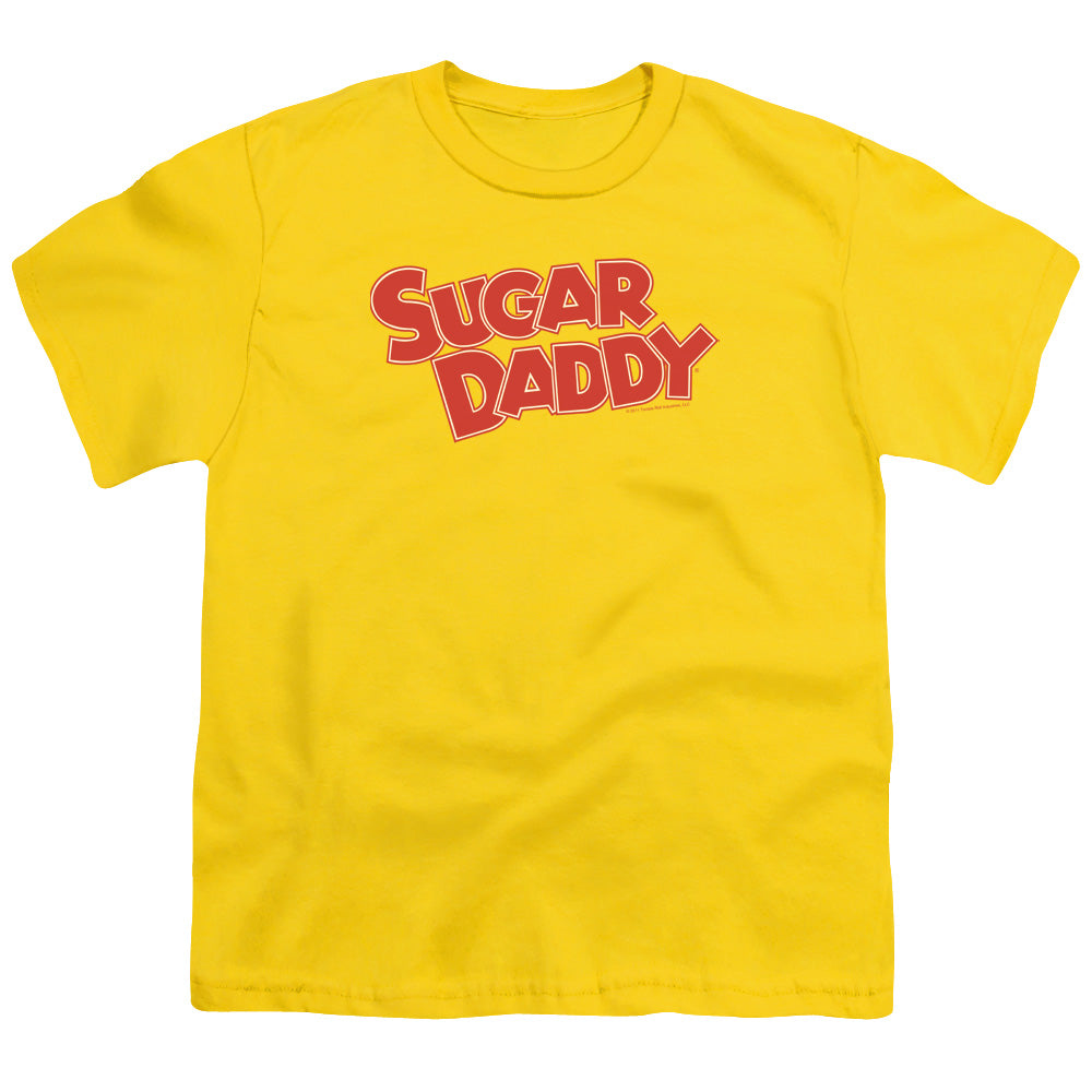 Tootsie Rollong Sleeveugar Daddy - S - S Youth 18/1 - Yellow T-shirt