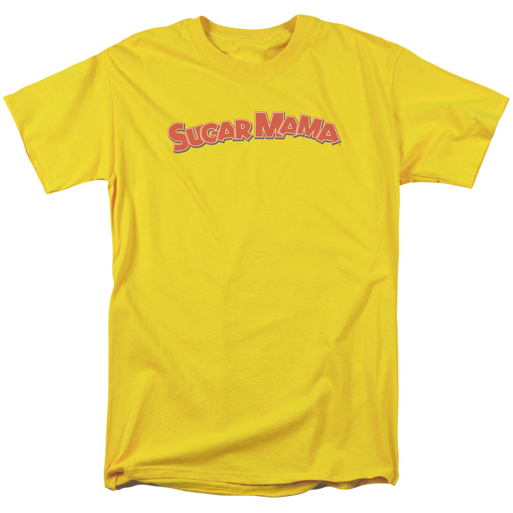 Tootsie Rollong Sleeveugar Mama - S - S Adult 18/1 - Yellow T-shirt