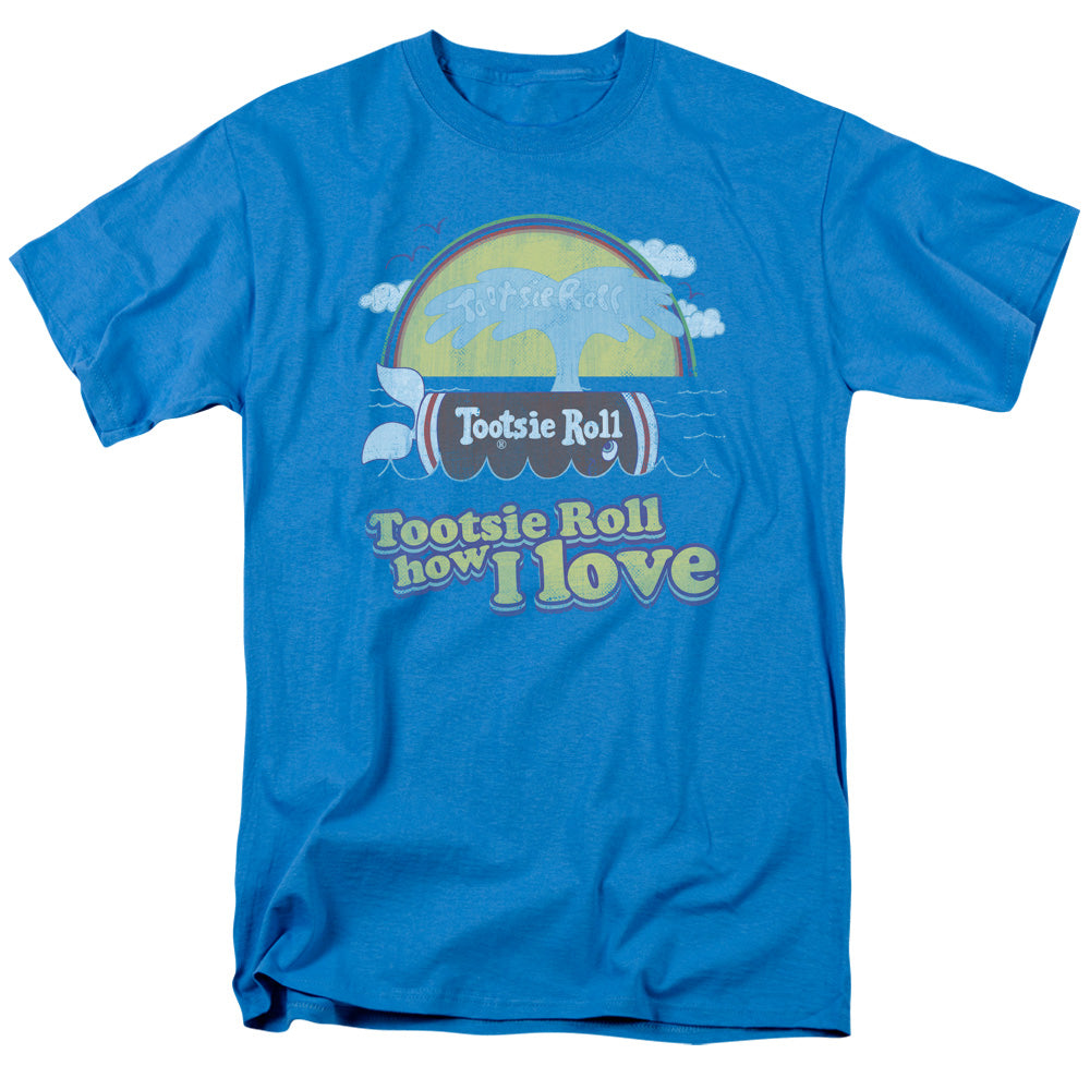 Tootsie Roll - Jingle - Short Sleeve Adult 18/1 - Turquoise T-shirt