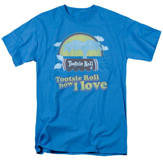 Tootsie Roll - Jingle - Short Sleeve Adult 18/1 - Turquoise T-shirt