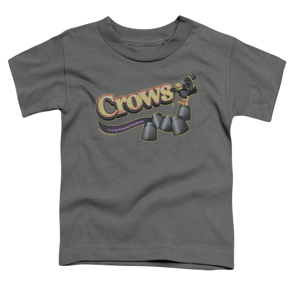 TOOTISE ROLL CROWS - S/S TODDLER TEE - CHARCOAL - T-Shirt