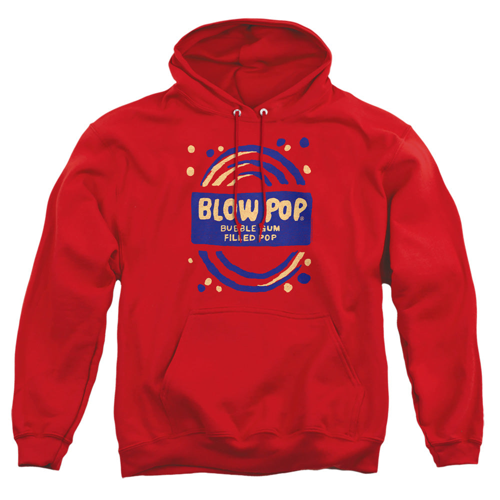 Tootsie Roll - Blow Pop Rough - Adult Pull-over Hoodie - Red