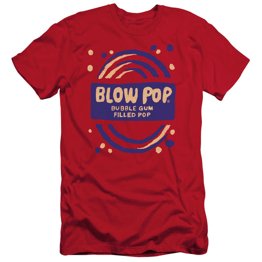 Tootsie Roll - Blow Pop Rough - Short Sleeve Adult 30/1 - Red T-shirt
