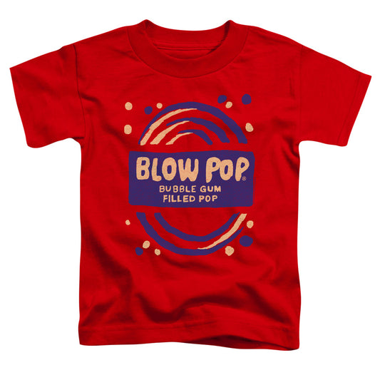 Tootsie Roll - Blow Pop Rough - Short Sleeve Toddler Tee - Red T-shirt