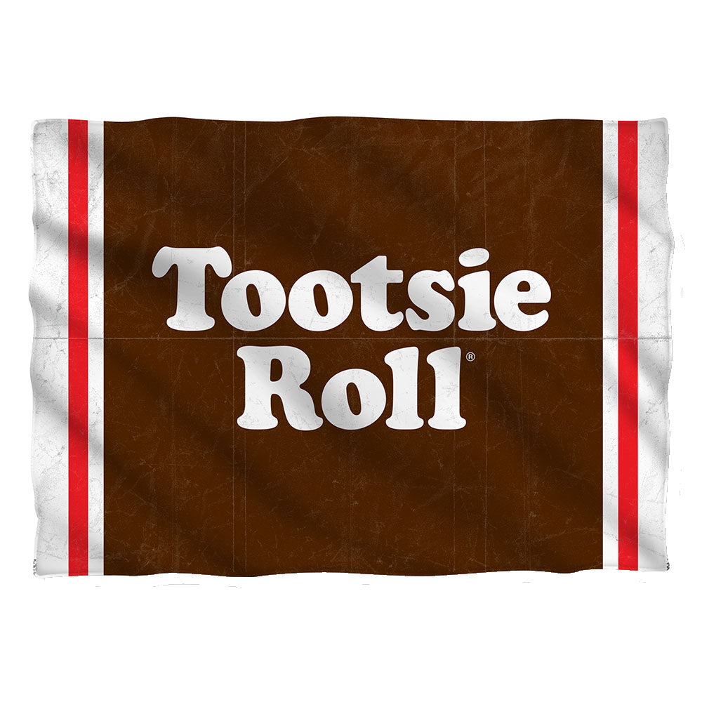 Tootsie Roll - Wrapper - Pillow Case - White