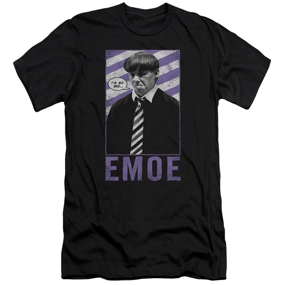 Three Stooges - Emoe-premuim Canvas Adult Slim Fit 30/1 - Black