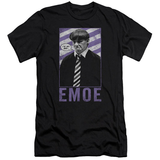 Three Stooges - Emoe-premuim Canvas Adult Slim Fit 30/1 - Black