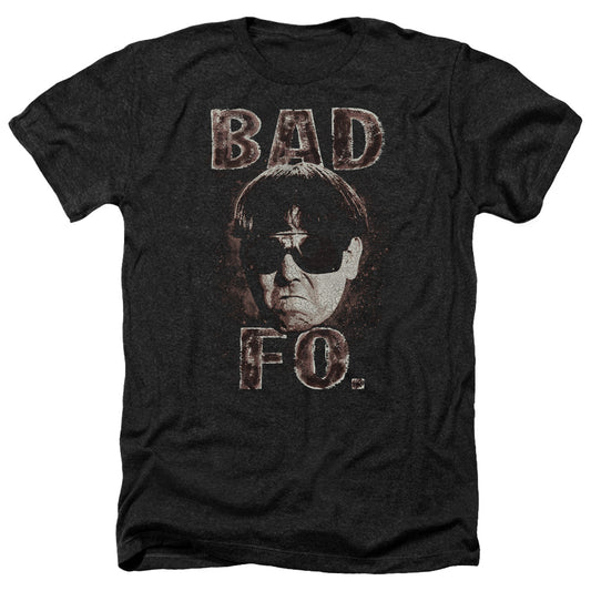 Three Stooges - Bad Moe Fo - Adult Heather-black