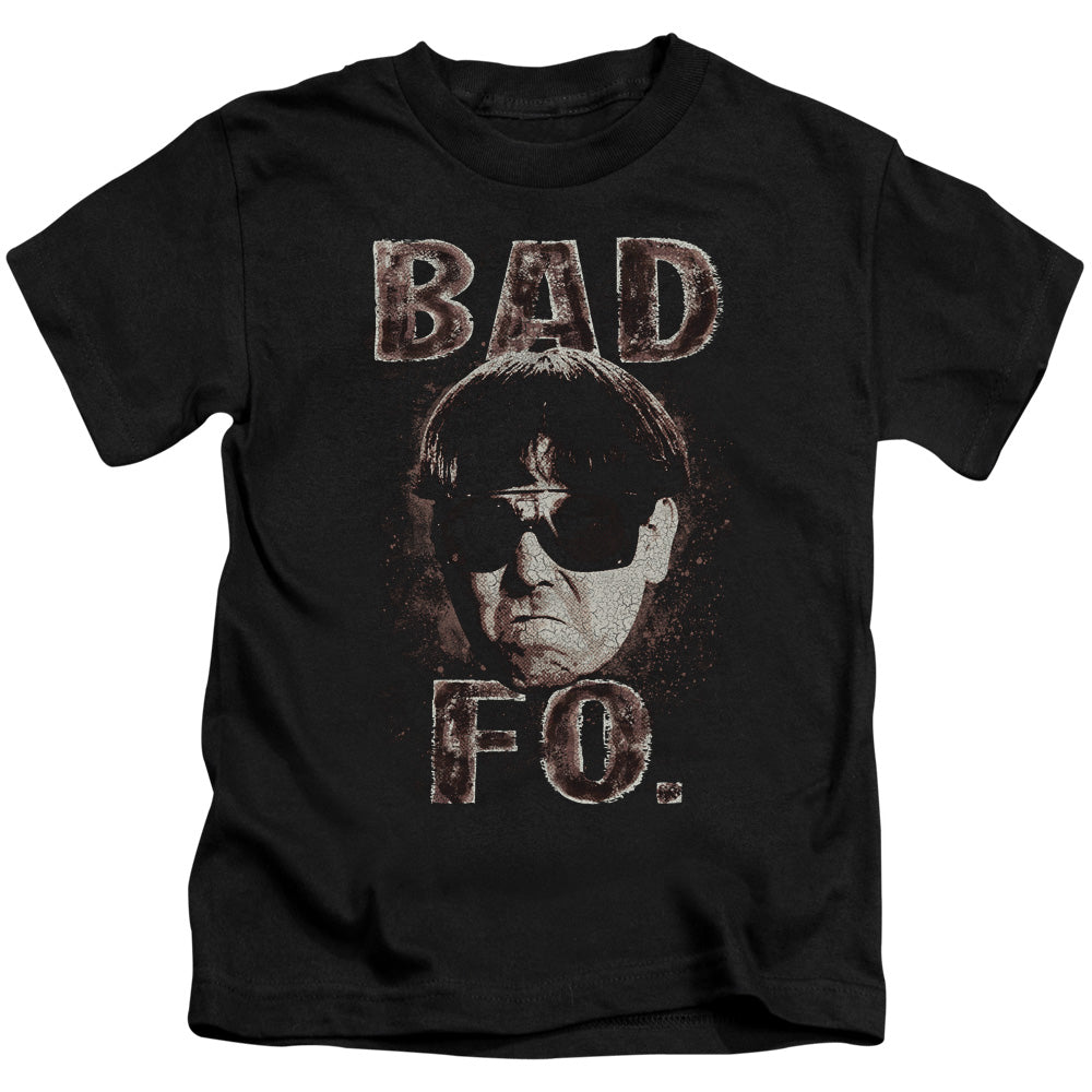 THREE STOOGES BAD MOE FO - S/S JUVENILE 18/1 - BLACK - T-Shirt
