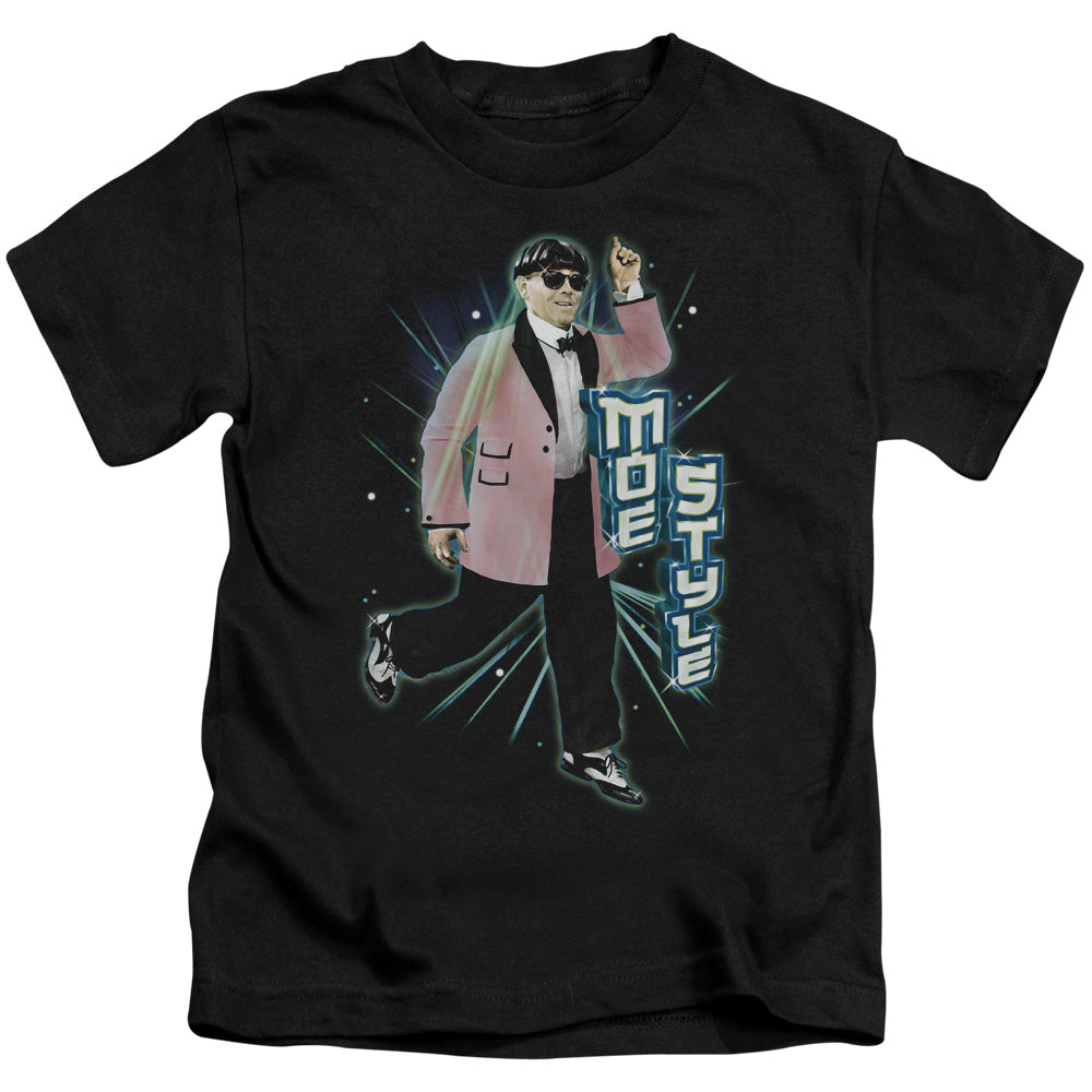THREE STOOGES MOE STYLE - S/S JUVENILE 18/1 - BLACK - T-Shirt – FYE