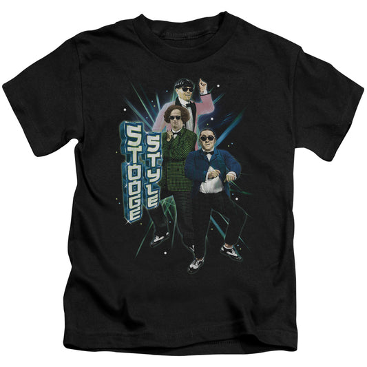 THREE STOOGE TOOGE STYLE - S/S JUVENILE 18/1 - BLACK - T-Shirt