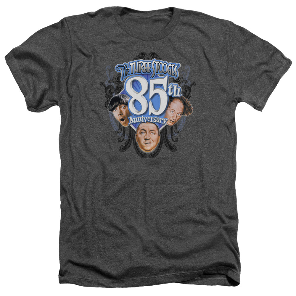 Three Stooges - 85th Anniversary 2 - Adult Heather - Charcoal
