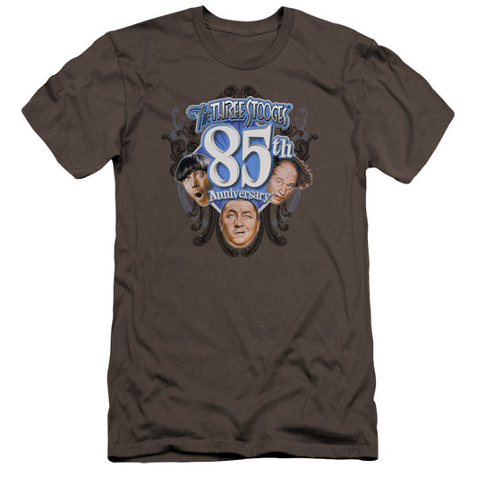 Three Stooges - 85th Anniversary 2-premuim Canvas Adult Slim Fit 30/1 - Charcoal