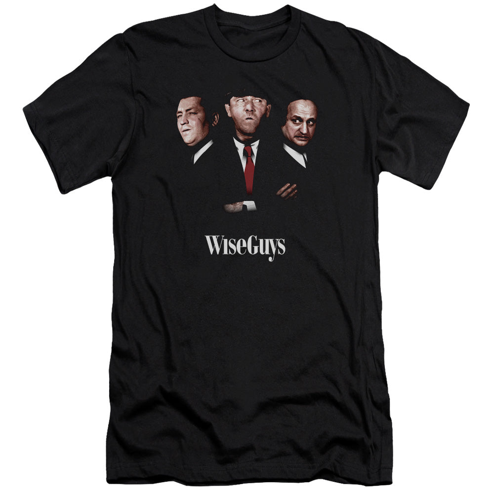 Three Stooges - Wiseguys-premuim Canvas Adult Slim Fit 30/1 - Black
