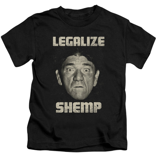 THREE STOOGES LEGALIZE SHEMP - S/S JUVENILE 18/1 - BLACK - T-Shirt