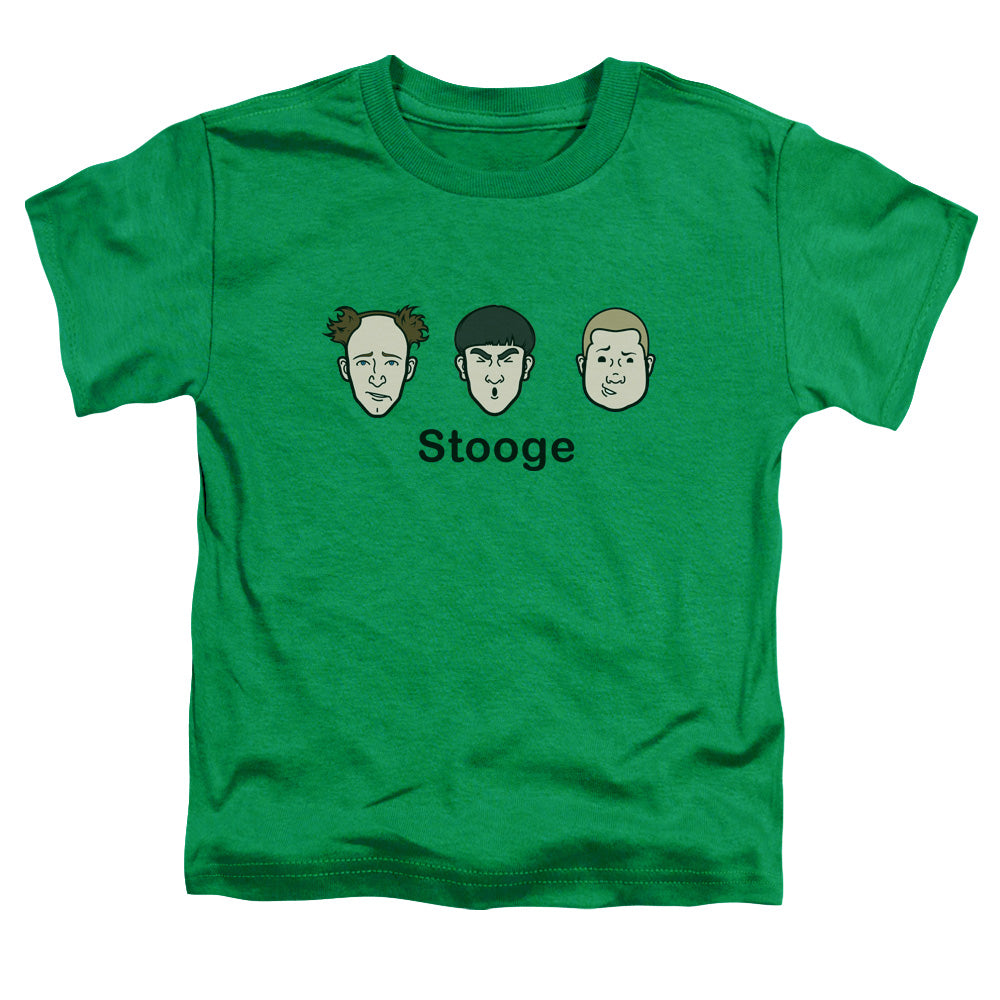 THREE STOOGE TOOGE - S/S TODDLER TEE - KELLY GREEN - T-Shirt