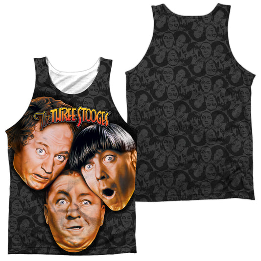 THREE STOOGE TOOGES ALL OVER-ADULT 100% POLY T-Shirt