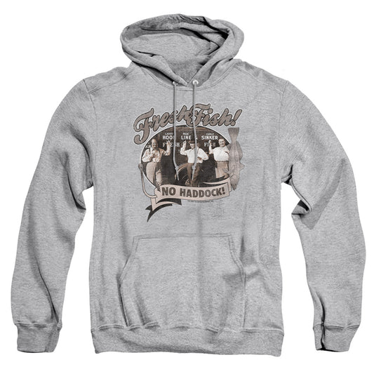 Three Stooges - Fresh Fish - Adult Pull-over Hoodie - Athletic Heather