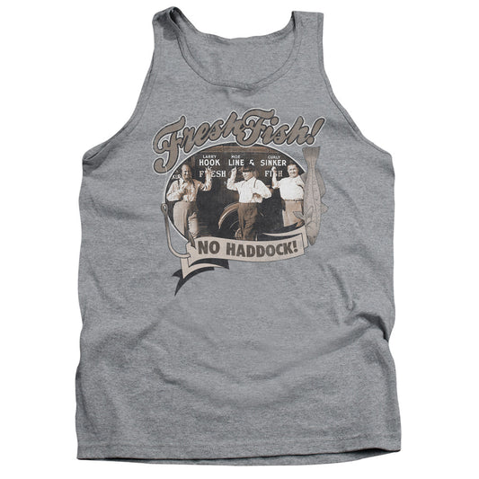 Three Stooges - Fresh Fish - Adult Tank - Athletic Heather