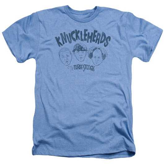 Three Stooges - Knuckleheads - Adult Heather - Light Blue