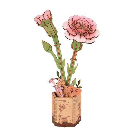 Pink Carnation 3d Kit