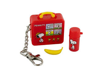World's Smallest Peanuts Lunch Box Keychain