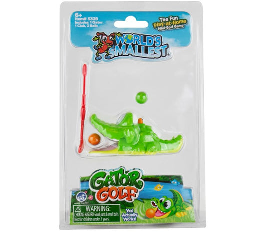 World's Smallest Gator Golf