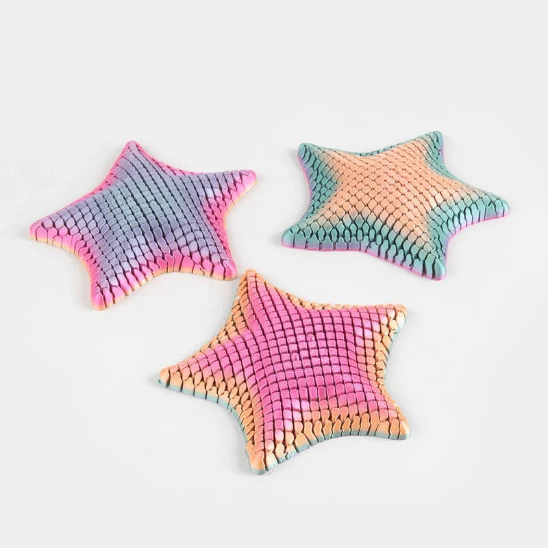Twiddle 3D Starfish Fidget Toy (One Random)