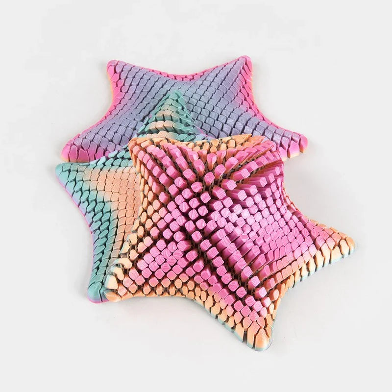Twiddle 3D Starfish Fidget Toy (One Random)