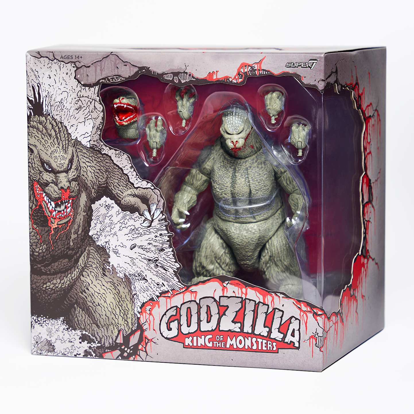 Toho ULTIMATES! - Godzilla 1989 (Greyscale Comic Book - Thirsty For Blood)