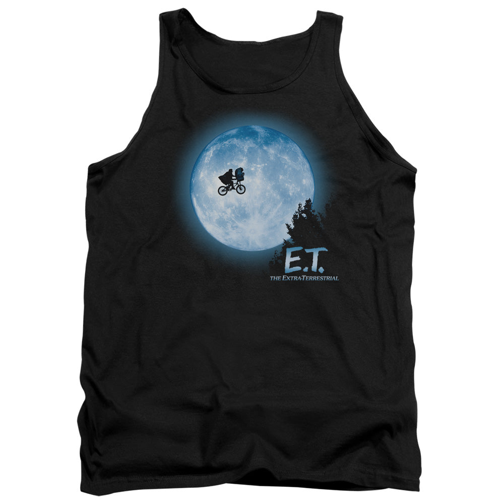 Et - Moon Scene - Adult Tank - Black - Sm - Black
