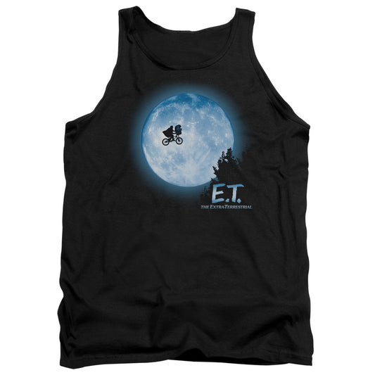 Et - Moon Scene - Adult Tank - Black - Sm - Black