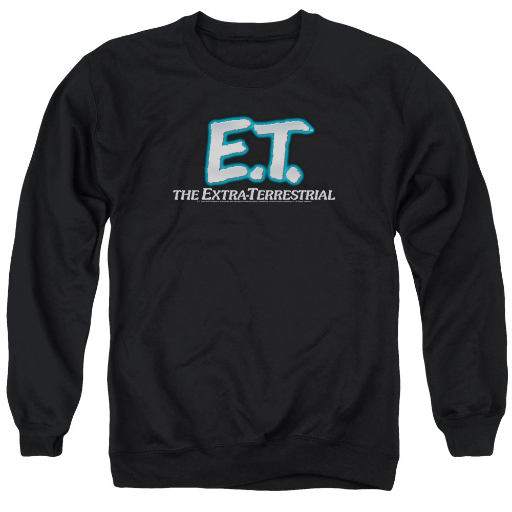 Et - Logo - Adult Crewneck Sweatshirt - Black