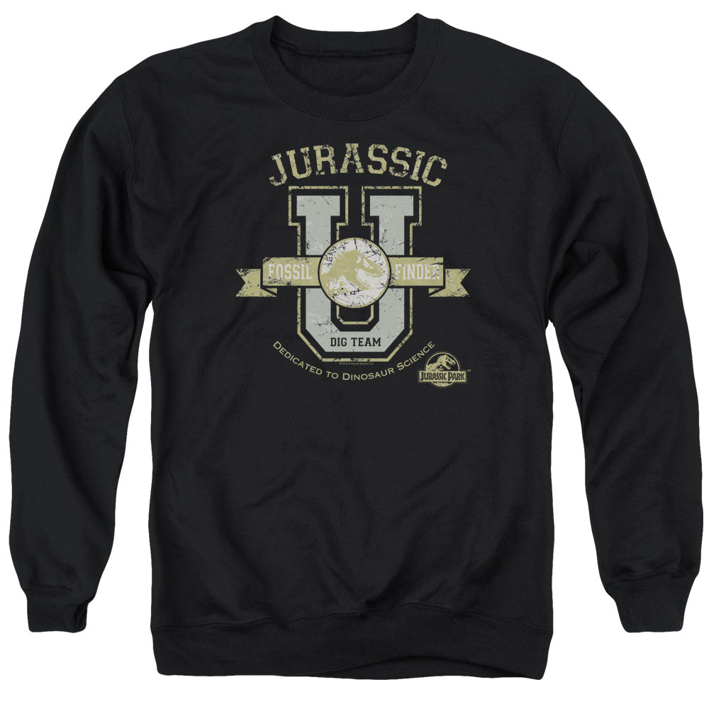 Jurassic Park - Jurassic U - Adult Crewneck Sweatshirt - Black