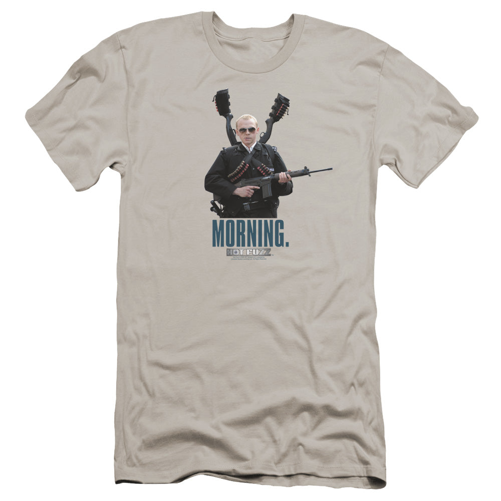 Hot Fuzz Morning-premuim Canvas Adult Slim