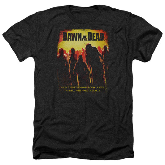Dawn Of The Dead - Title - Adult Heather - Black