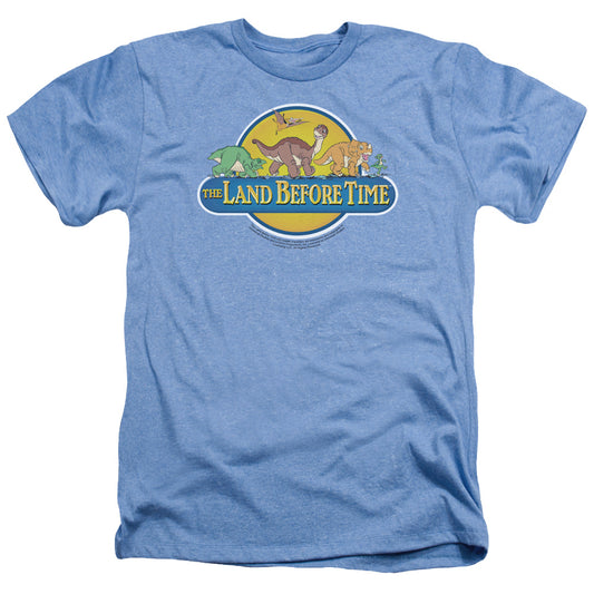 Land Before Time - Dino Breakout - Adult Heather - Light Blue