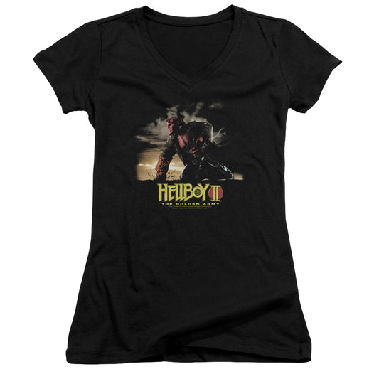 Hellboy Ii - Poster Art - Junior V-neck - Black