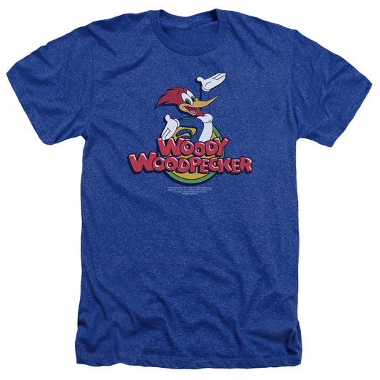 Woody Woodpecker - Woody - Adult Heather - Royal Blue