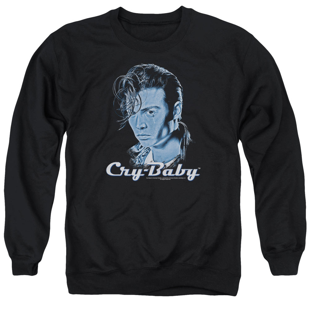 Cry Baby - King Cry Baby - Adult Crewneck Sweatshirt - Black