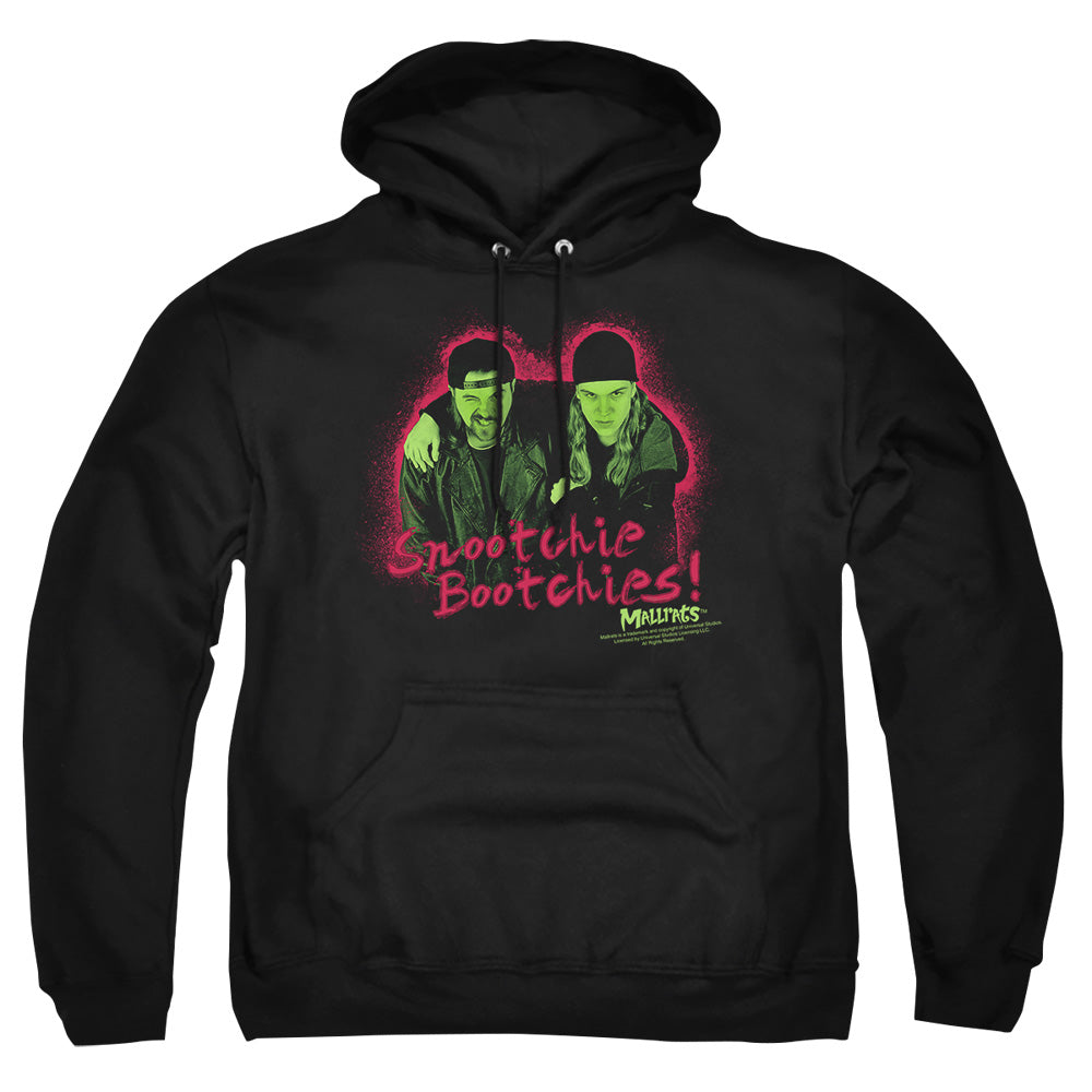 Mallratshort Sleevenootchie Bootchies - Adult Pull-over Hoodie - Black T-shirt