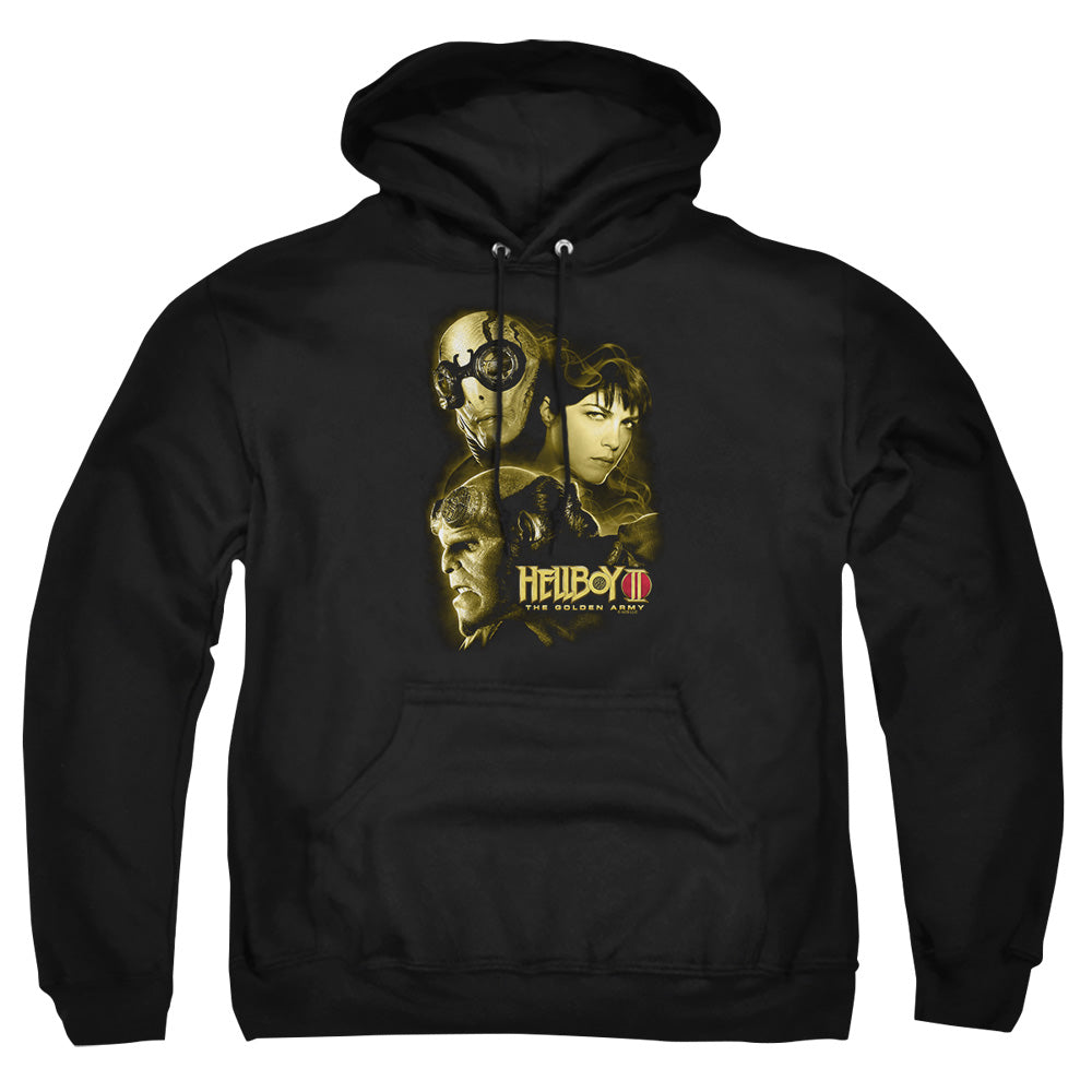 Hellboy Ii - Ungodly Creatures - Adult Pull-over Hoodie - Black