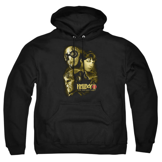 Hellboy Ii - Ungodly Creatures - Adult Pull-over Hoodie - Black