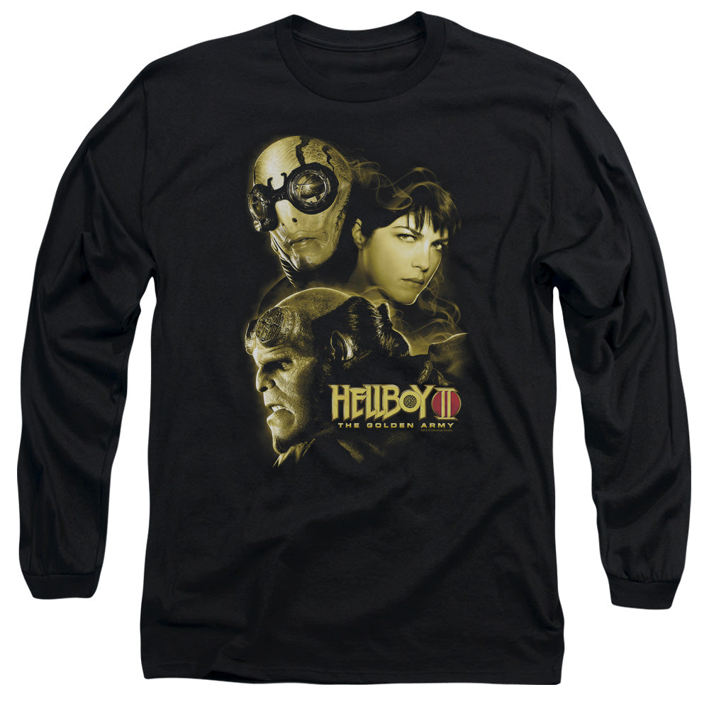 Hellboy Ii - Ungodly Creatures - Long Sleeve Adult 18/1 - Black T-shirt