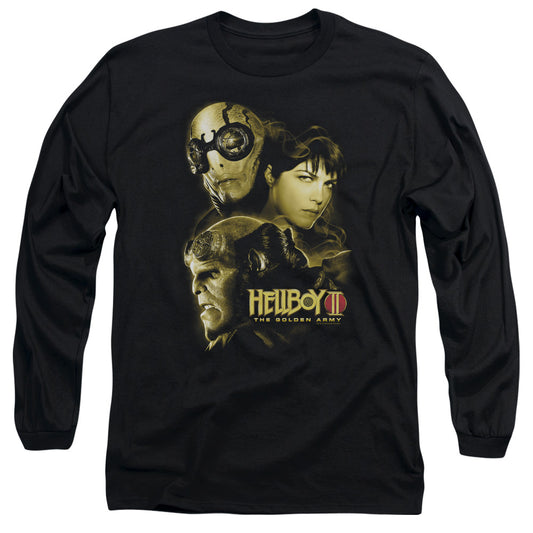 Hellboy Ii - Ungodly Creatures - Long Sleeve Adult 18/1 - Black T-shirt