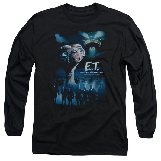 Et - Going Home - Long Sleeve Adult 18/1 - Black - Sm - Black T-shirt