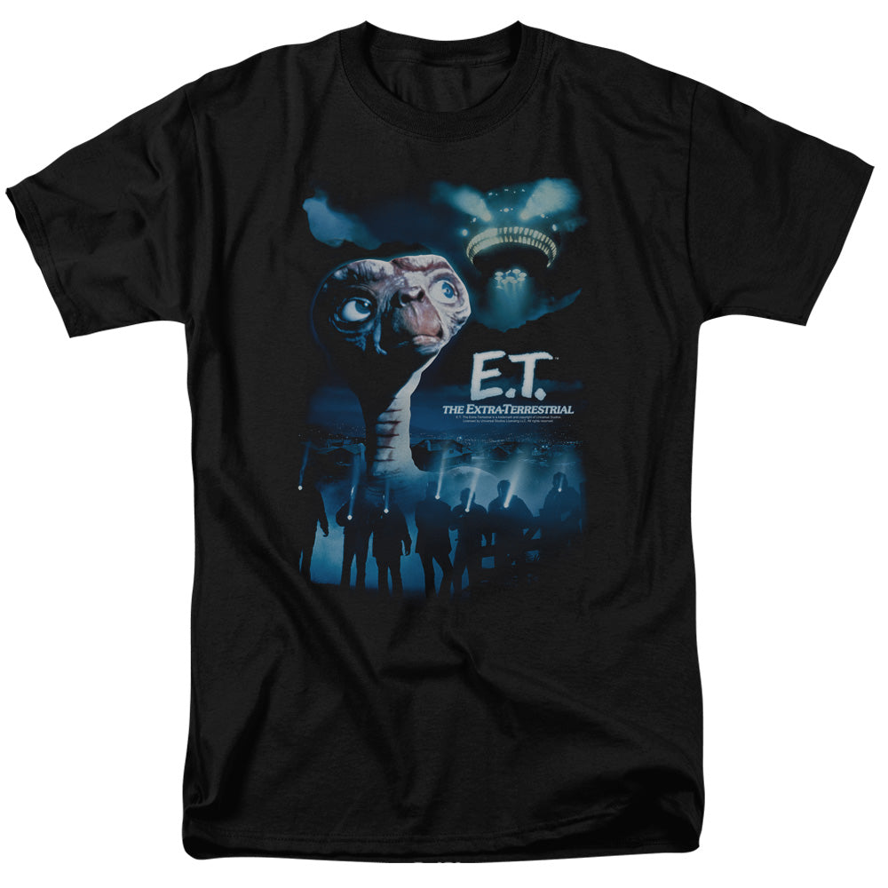 Et - Going Home - Short Sleeve Adult 18/1 - Black T-shirt