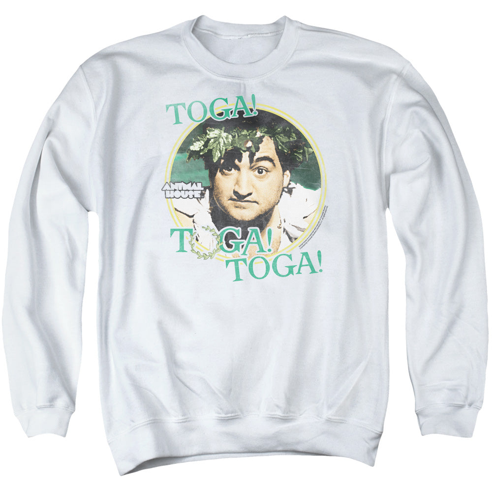 Animal House - Toga - Adult Crewneck Sweatshirt - White