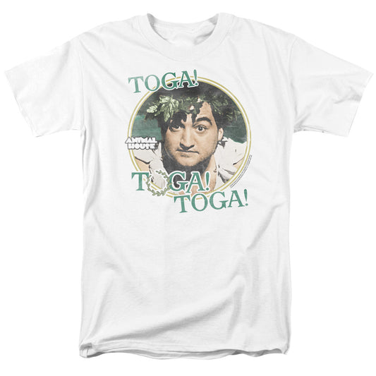 Animal House - Toga - Short Sleeve Adult 18/1 - White - Sm - White T-shirt