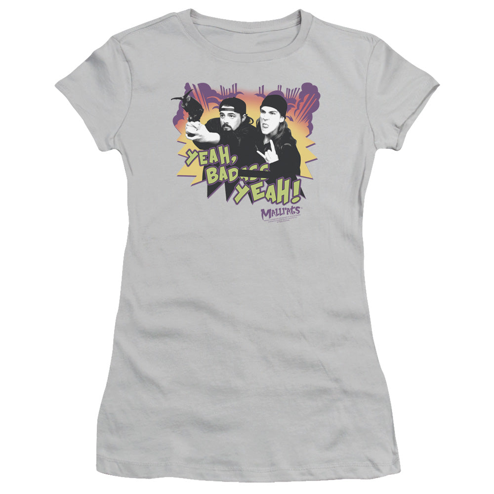 Mallrats - Grappling Hook - Short Sleeve Junior Sheer - Silver T-shirt